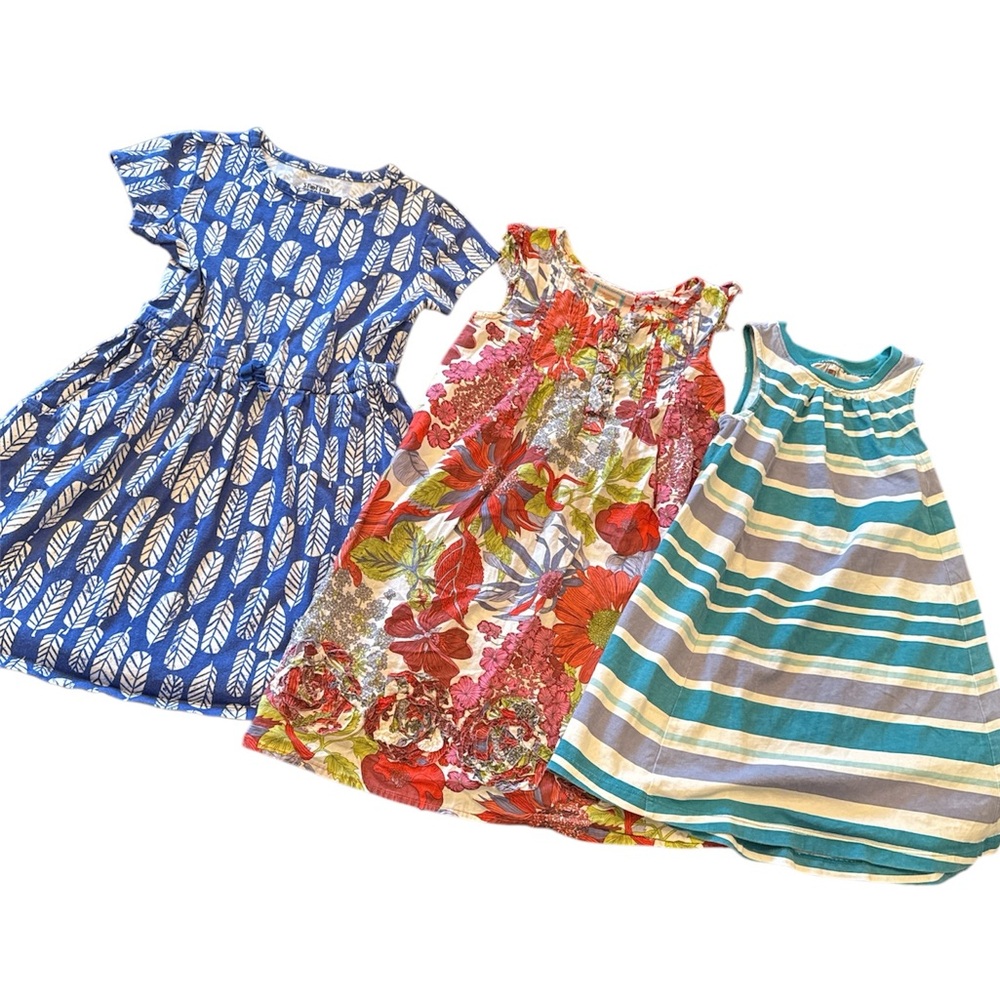Bundle Of 3 Girl’s Dresses Brands: Spotted Zebra, Penny Candy And Tea Si…